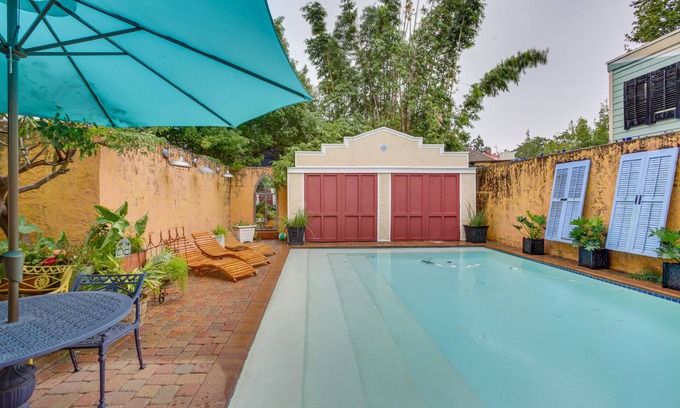 New Orleans House | Private Pool & Backyard: Lavish New Orleans Haven!