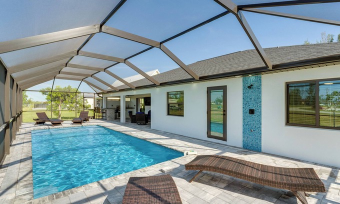 Burnt Store House | Private Pool & Grill: Cape Coral Vacation Rental!