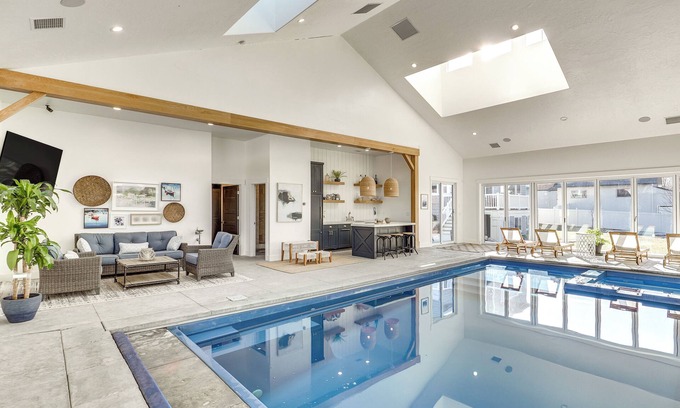 American Fork Apartment | Private Pool & Hot Tub: Luxe Unit Near UTA Train!