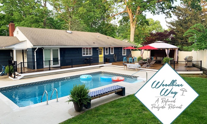 New City House | Private Pool Oasis just 50 minutes outside of Manhattan!