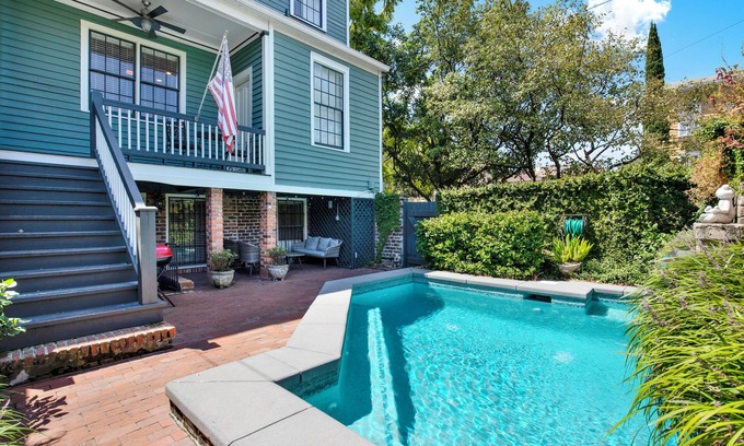 Savannah Victorian District House | Private Pool on Site | 5*Clean | Flex Cancelation