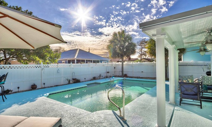 Riviera Beach House | Private Pool with Backyard Oasis. Pet Friendly!