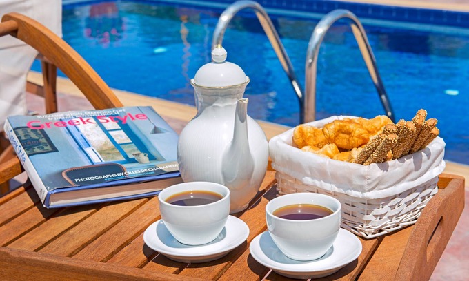 Faliraki Villa | private pool villa Ideally located just 50m from sandy Lido beach in Faliraki