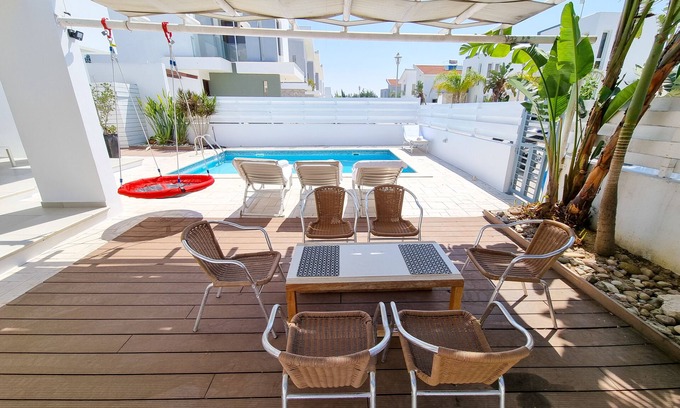 Pervolia Villa | Private Pool Villa Next to the Beach