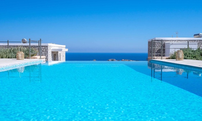 Afandou Villa | Private Pool Villa - The Red Rock Villa