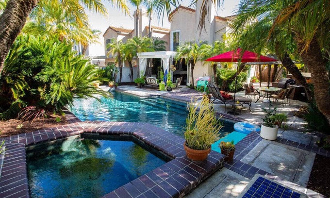 Laguna Niguel House | Private resort like home 2 bedrooms and 2 and a half baths.