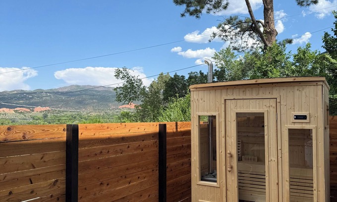 West Colorado Springs Apartment | Private Retreat w/Sauna & Cold Plunge + Epic Views