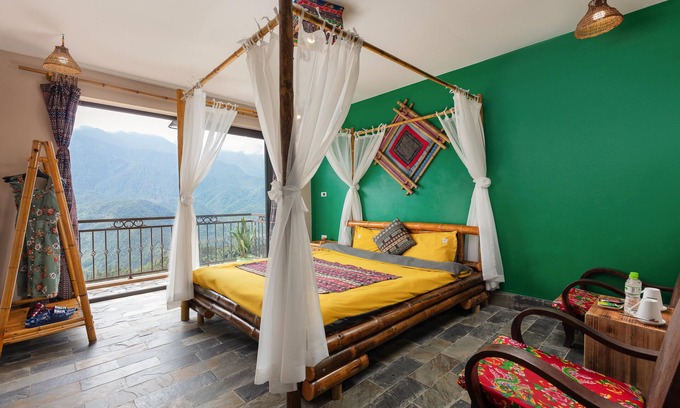 Sa Pa House | Private room with Mountain View in Sapa central
