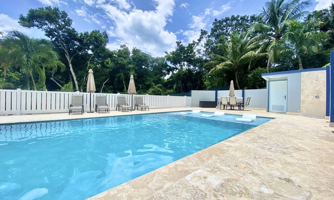Cruces House | Private & spacious riverside home with HUGE pool, 10 mins to Rincon beaches!