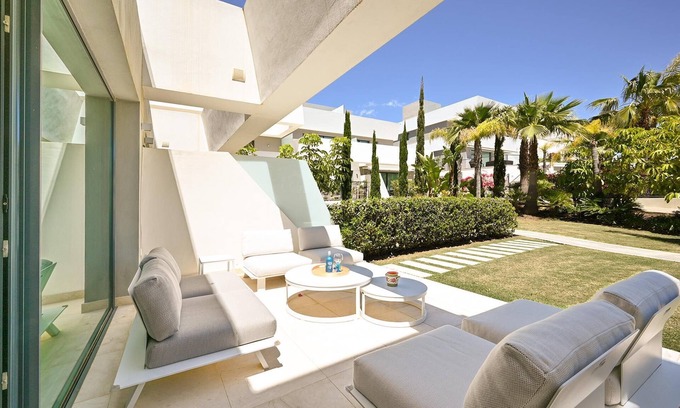 La Cala de Mijas House | Private splash pool on roof terrace. Barbecue. Walking distance beach & La Cala.