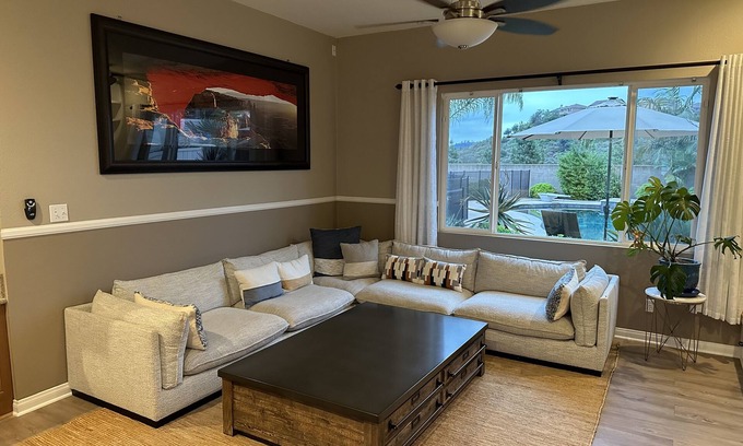 San Marcos Apartment | Private, Tropical North County Retreat