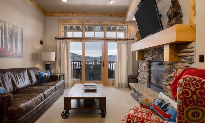 Victor Condo | Private two bedroom condominium perfect for small family getaways in the Tetons!