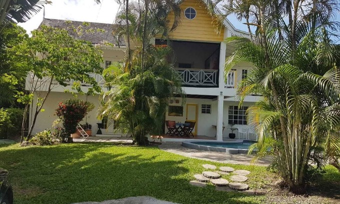 Bon Accord Village Villa | Private villa apartment with pool and within 15 minute walk to 3 beaches.