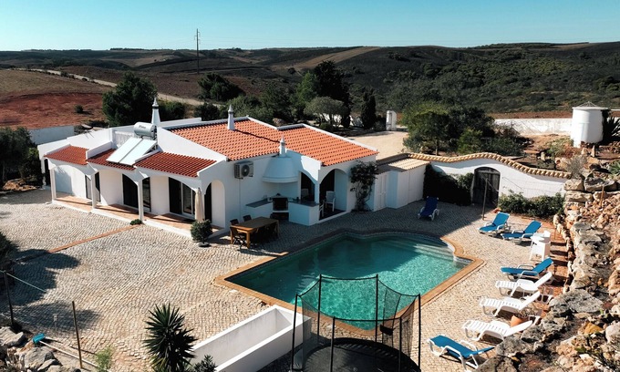 Raposeira Villa | Private villa with pool, with stunning views near beaches