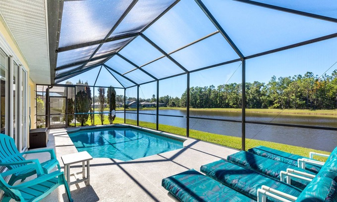 Sunset Lakes Villa | PRIVATE VILLA WITH SECURITY GATE, ON SUNSET LAKES-KISSIMMEE. 10MIN TO DISNEY :)