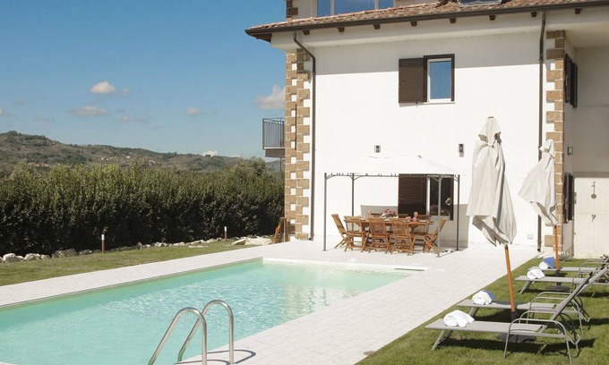 Amorosi Villa | Private Villa with WIFI, A/C, private pool, TV, patio, pets allowed, panoramic view, parking