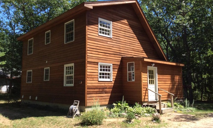 Interlochen House | Private, woods, trails, Duck Lake access, Kayaking, Interlochen concerts