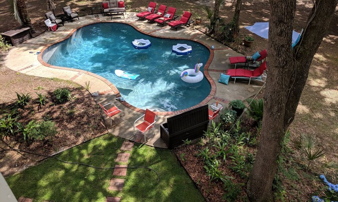 Johns Island Villa | Private16 Acre Riverfront Escape – Family & Pet Friendly - Sleeps 22