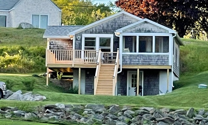 Belfast House | Privately owned water view cottage with fabulous views of Penobscot Bay!