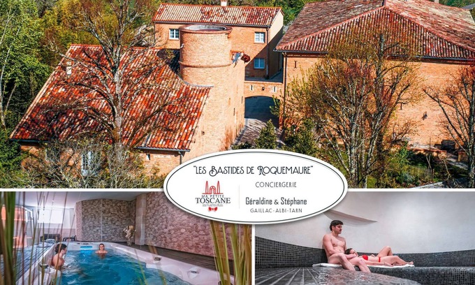 Roquemaure House | Privatisation of the estate - Swim spa - Hammam - Sauna - 40 pers.