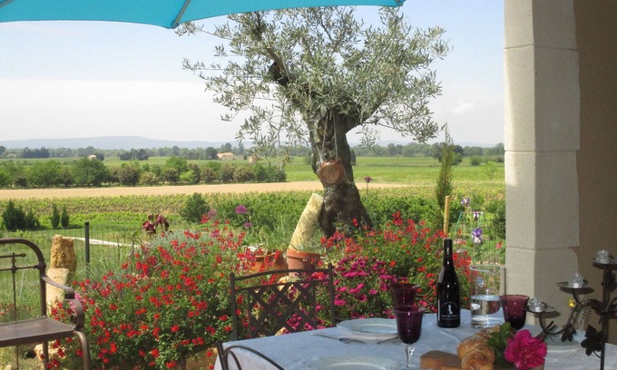 Saint-Roman-de-Malegarde House | Provencal farmhouse with stunning views