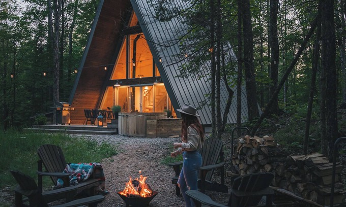 Thorne Cabin | Prunella № 1, Prunella № 1 - A-Frame Cabin Getaway - Design, Comfort & Nature