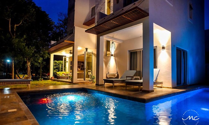 Puerto Morelos Villa | Puerto Morelos, Villa Mimi, Private Pool