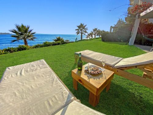 Tongoy Apartment | Puerto Velero Primera Línea Primer Piso al lado de la Playa! 5 pax