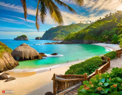 Tierra Bomba Island House | Punta Arena EcoHostal & EcoFit