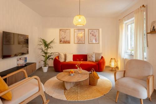 Gerolstein Apartment | Pure Zen Suite I Eifelsteig I Sauna I BBQ I Garage