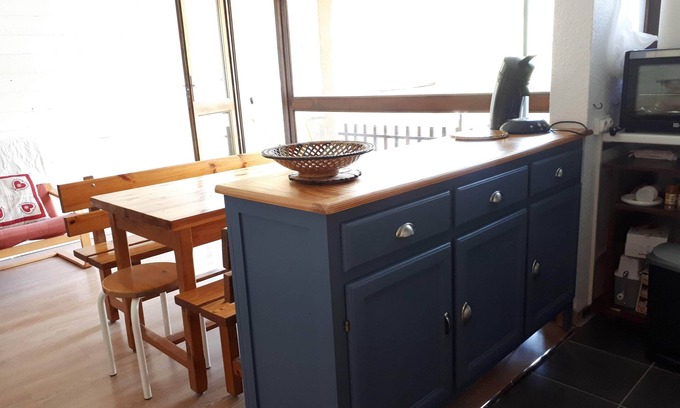 Puy-Saint-Vincent Apartment | Puy Saint Vincent, 1400m: Quiet 2-bedroom apartment