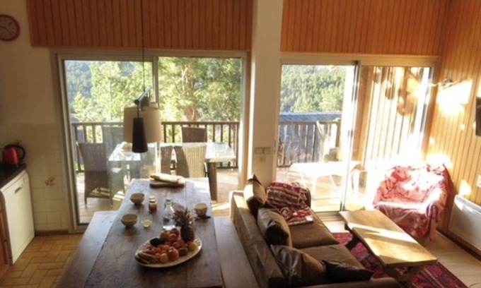 Puyvalador Ski Chalet | Puyvalador chalet with view