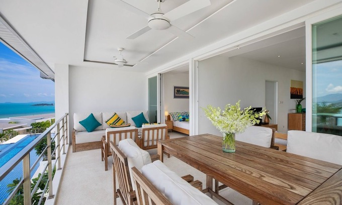 Plai Laem Apartment | Q3J-UniQue Sea View Apartment