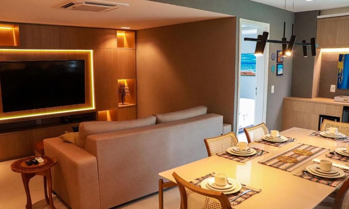 Cotovelo Apartment | Qavi - Flat na Beira Mar Cotovelo #IMB355