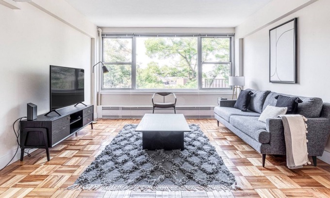 Corey Hill Apartment | Quaint Brookline 1BR steps from Coolidge Corner w/ gym by Blueground