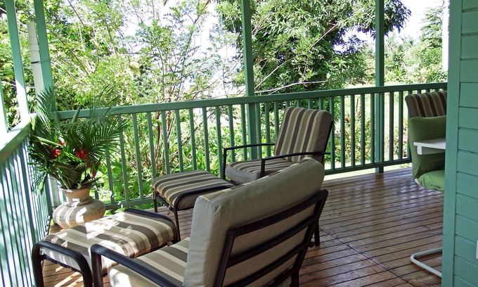 Picard House | Quaint Hide-Away House Overlooking Picard River and Nestled Amongst the Trees