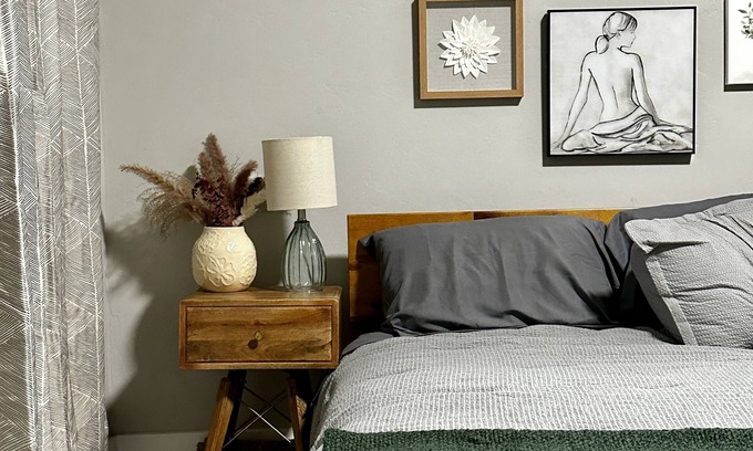 Turner Park House | Quaint & quiet boho bungalow 2min from TU/Expo Center & 10min from DT/BOK/Cains