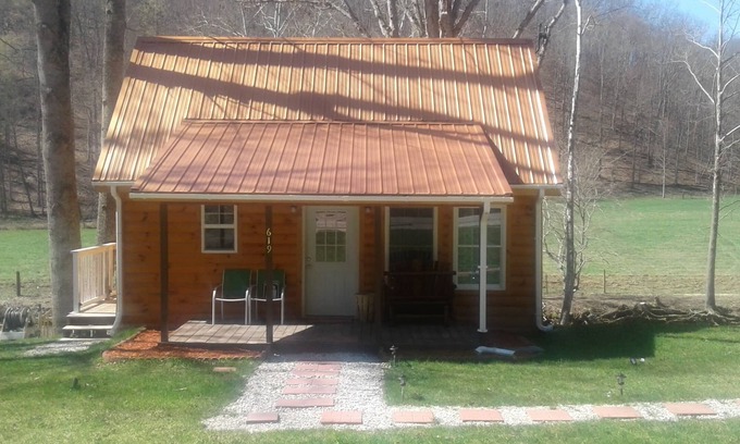 Frenchburg Cabin | Quaint, secluded cabin with the feel of home. Sleeps 4 with home-like amenities.