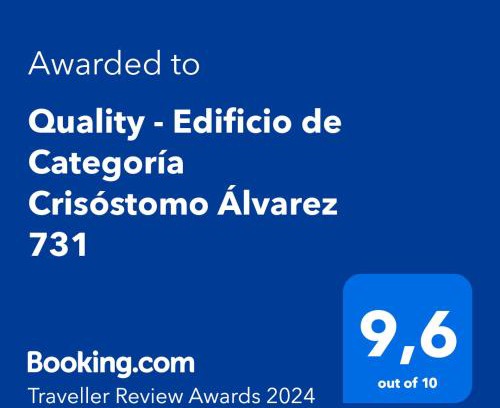 Province of Tucuman Apartment | Quality - Edificio de Categoría Crisóstomo Álvarez 731