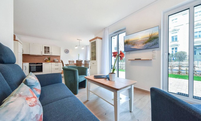 Seebad Heringsdorf Apartment | Quartier Eichenweg 01 - in the immediate vicinity of the beach and promenade