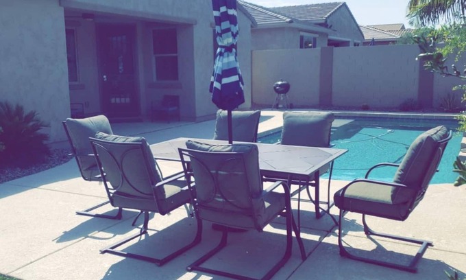 San Tan Heights House | Queen Creek Oasis - 4bed, 3bath w/Heated POOL :-),