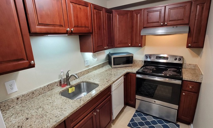 Brighton Apartment | Quiet 1-bedroom apartment with WiFi, AC, Pool in vibrant Boston
