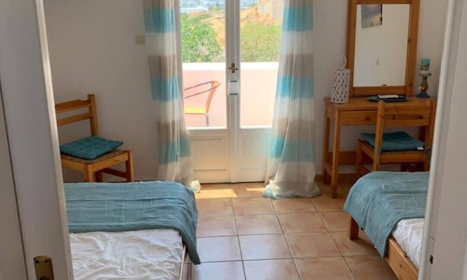 Krotiri Apartment | Quiet 2nd story studio overlooking the bay.