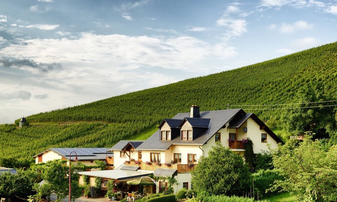 Veldenz Condo | Quiet apartment with balcony overlooking the vineyards for 2-4 people