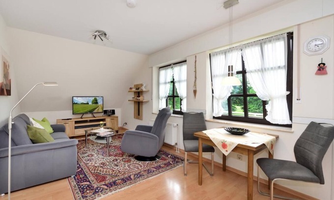 Bad Sassendorf Apartment | Quiet comfort apartment in top location with park view for 2 persons.