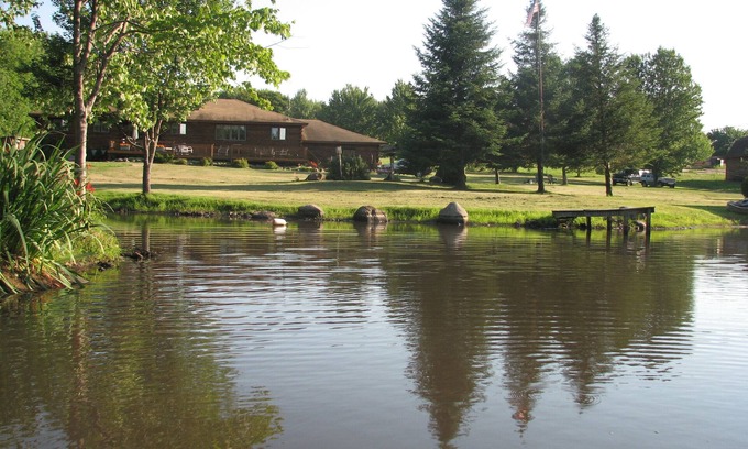 Parish House | Quiet Country Log Home on three ponds. All we overlook is the scenery.