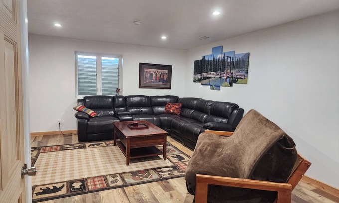 Great Falls Apartment | Quiet country property, near rivers, complete with farm animals and wildlife.n