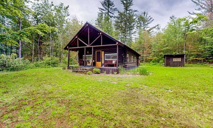 Center Ossipee House | Quiet dog-friendly home with screened porch, deck, & firepit - golf nearby