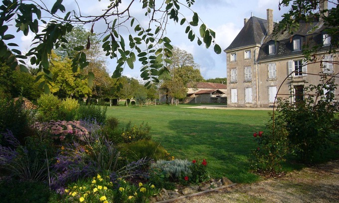 Pleuville House | Quiet Gite In Château Grounds in Rural Charente, With Pool And Access To Park