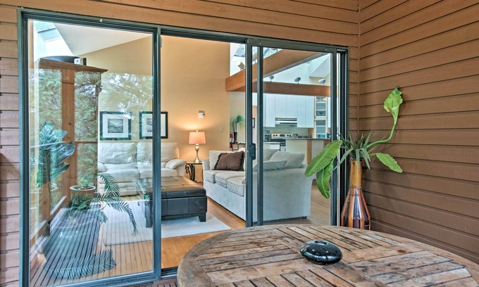 Tuwanek Cottage | Quiet Hidden Creekside Home Steps to Sechelt Inlet